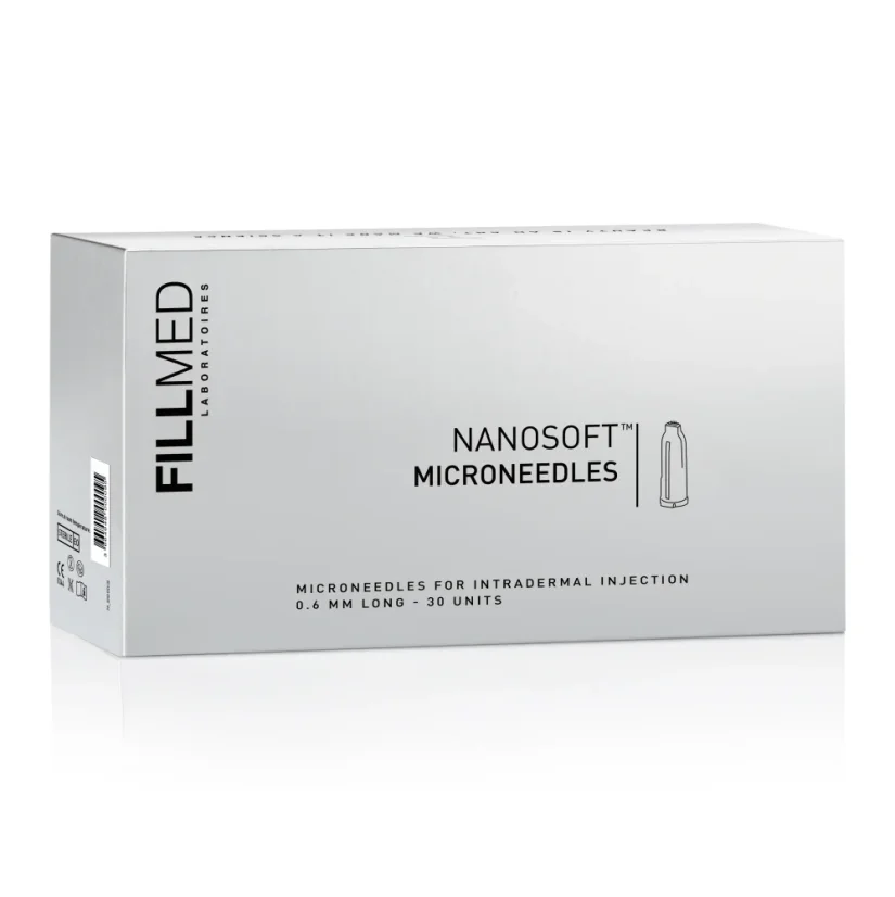 FILLMED NANOSOFT MIKROIGLICE 0,6 mm, 1x30 kom– visoko precizne iglice napravljene za tretmane gdje je potrebna izuzetna nježnost